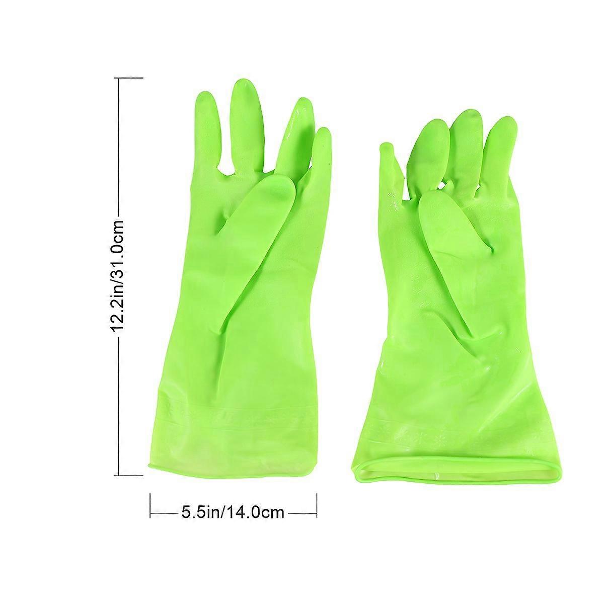 Thin Style Reusable Cleaning Gloves In Assorted Color Size L Ideal For Pet Care And Laundry 3 Pairs