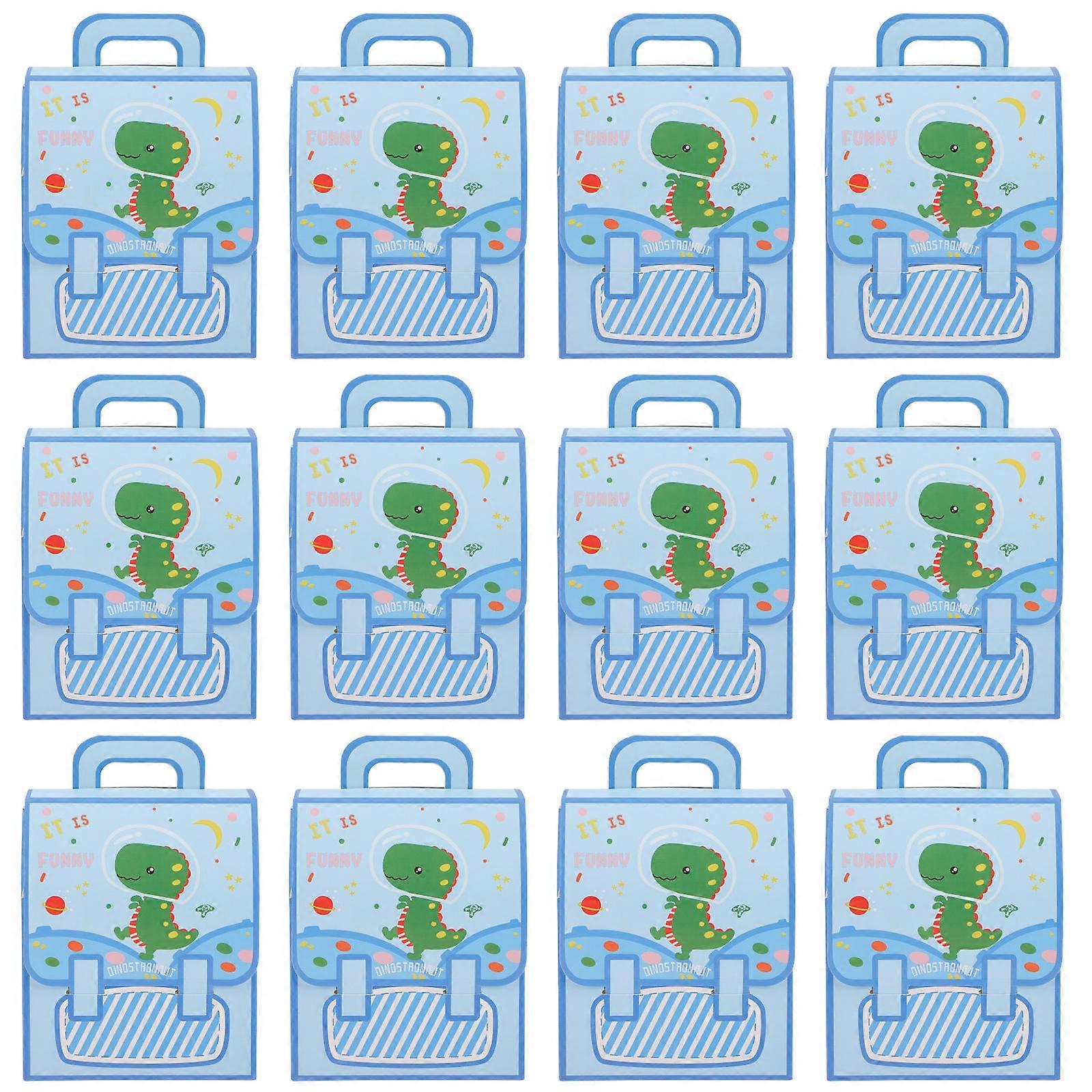 Party Favor Boxes Dinosaur for Storage 12Pcs Candy Boxes