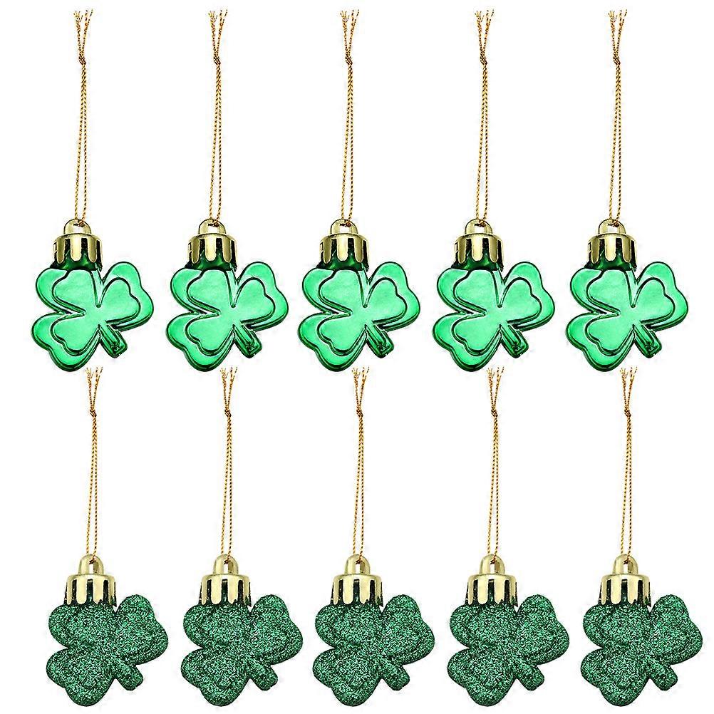 Three Leaf Clover Accessories for Decor 24Pcs St Patricks Day Party