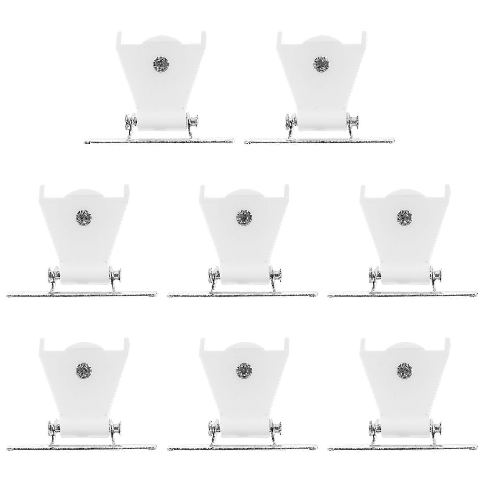 Roman Shade Cord Lock Practical Curtain Accessory 24Pcs White for Home