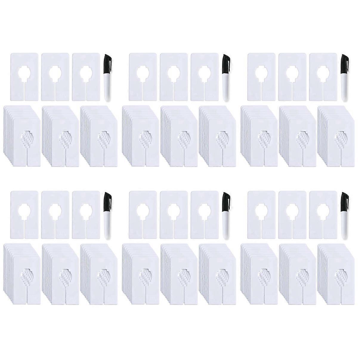 30 Closet Dividers for Hanging Clothes- Rectangle Size Dividers