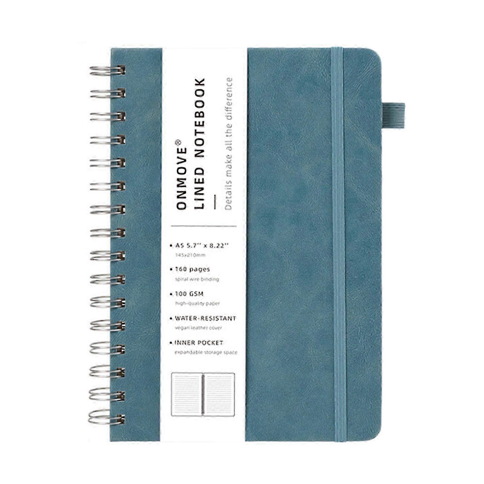 A 5 Spirals Notebook Journal Notebook Business Notepads Simple Notebook Travel Notebook Stationery Notepads 26s