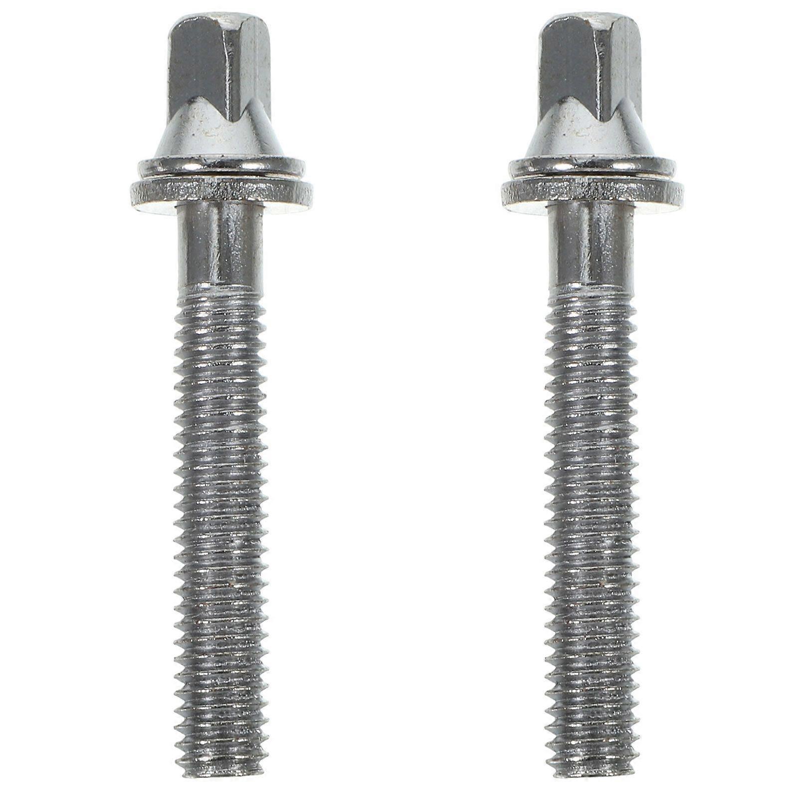 2 قطعة 44.5 مللي متر مسامير تركيب الأسطوانة الفولاذ المقاوم للصدأ مسامير توتر السحابة المتينة مع غسالات لعروات الأسطوانة (فضي)