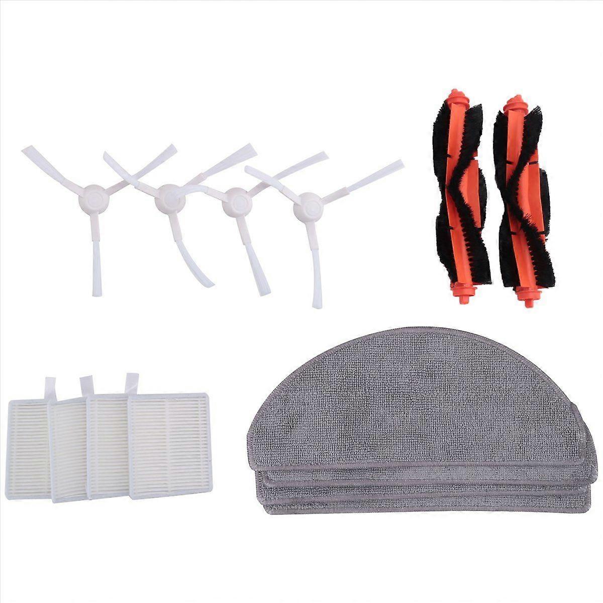 For Robot Vacuum E10 E12 E10C Side Brush Hepa Filter Mop Cloth