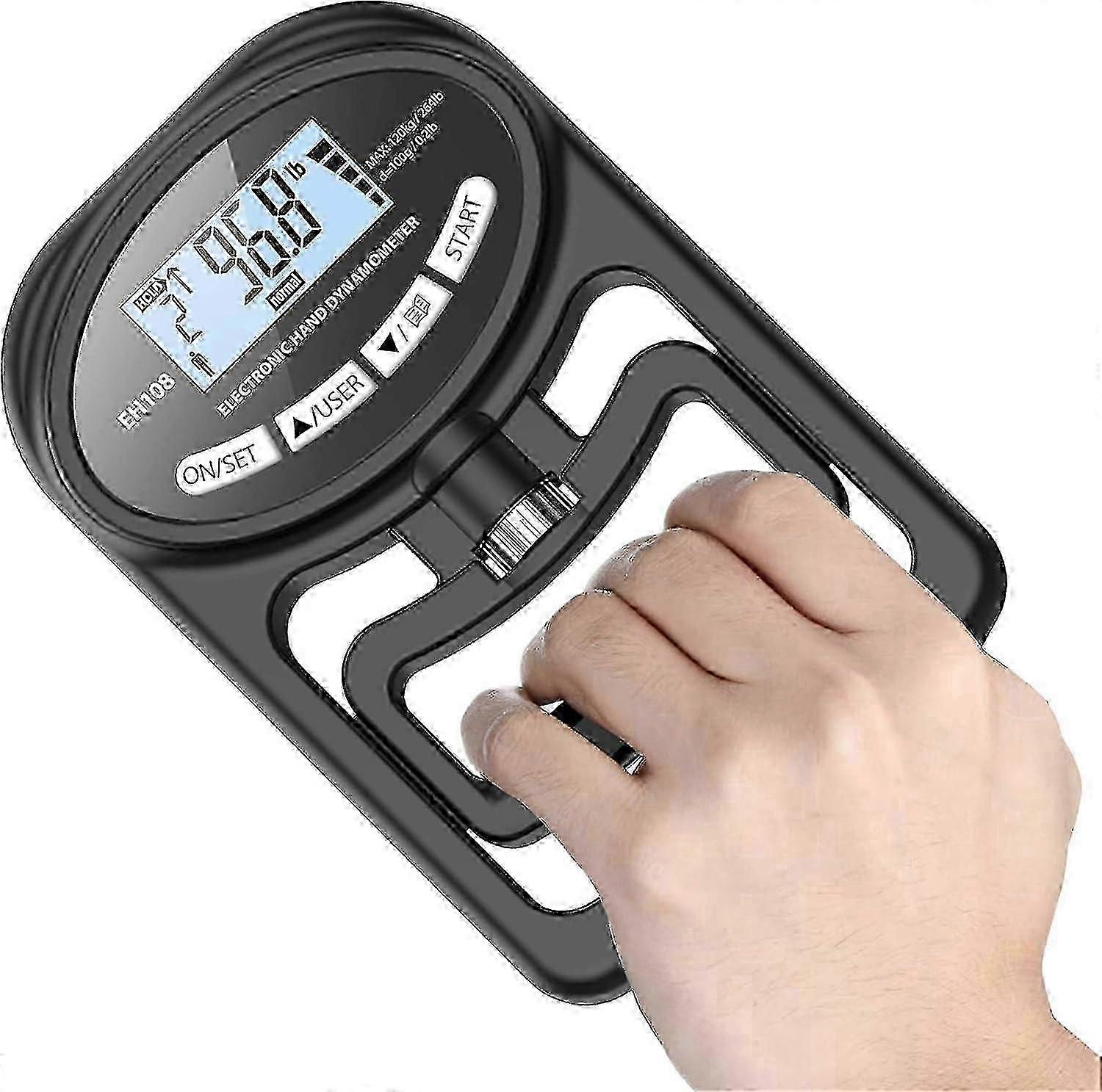 Handdynamometer Grip Strength Trainer - Elektronische Handgreep Sterkte Tester Grip Versterking Handtrainer Digitale Handgreep Training Gauge