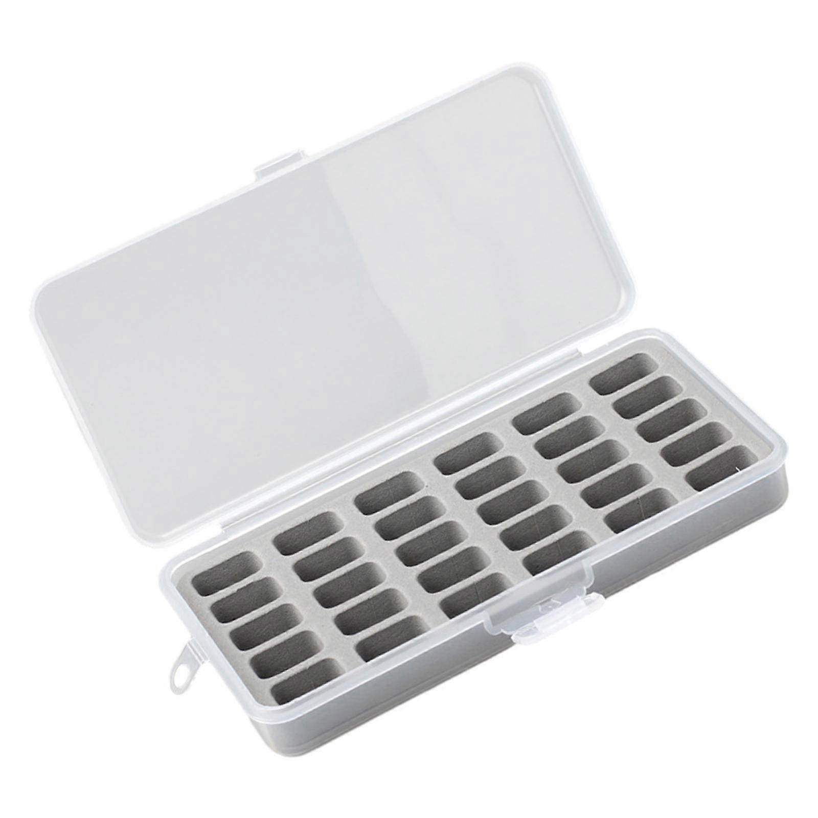 30 Grids Bobbin Storage Box Bobbins Container Thread Organizer Bobbin Holder