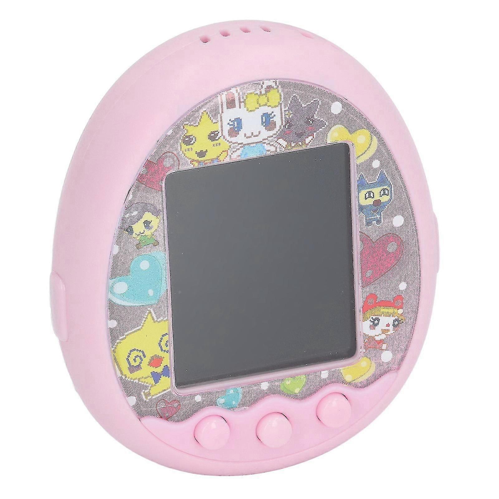 Digital Reality Pet Handheld Vintage Communication Decompression Electronic Key Digital Pet Game Machine Pink