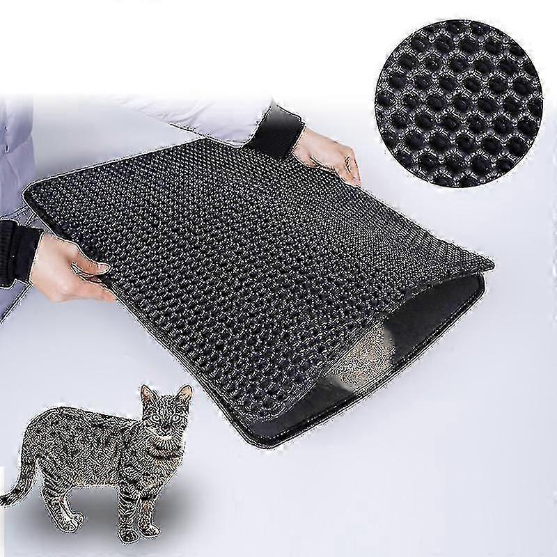 2 Layers Cat Litter Mat Pad Foam Trapper Pet Mat