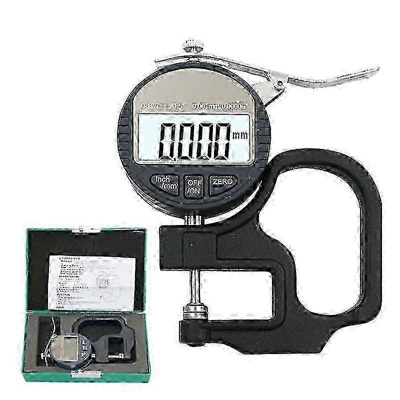 0.001Mm elektronisches Dickenmessgerät 10mm digitales Mikrometer-Dickenmessgerät Mikrometro-Dickenprüfgerät mit RS232-Datenausgang
