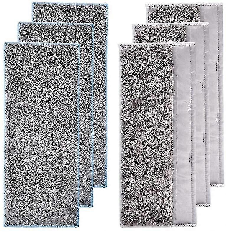 Pack Washable Cleaning Pads For Irobot Braava Jet M6, Includes 3 Wet