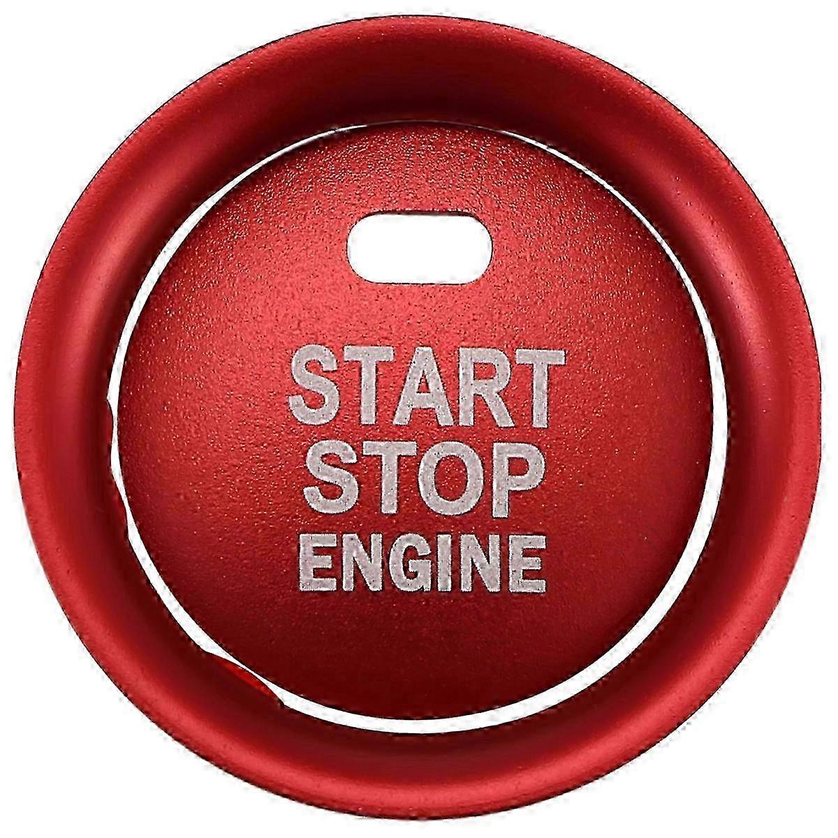 2Pc Set Keyless Engine Push Start Button & Surrounding Decoration Ring for Mazda 3 6 CX-3 CX-5 CX-9 Edition 0710