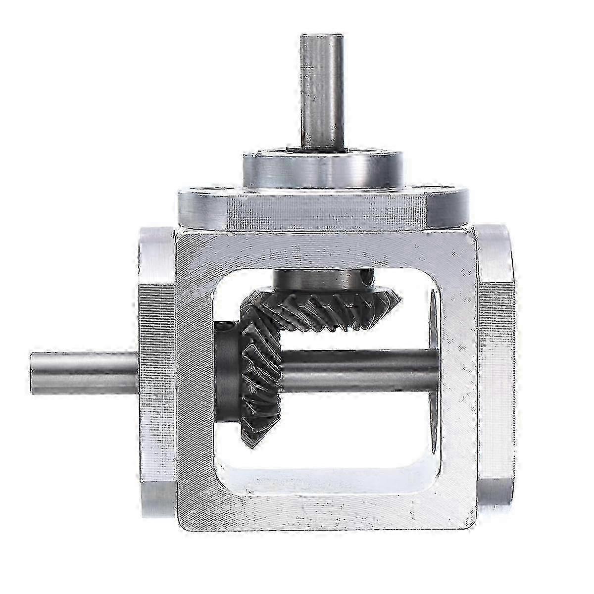 z Single Output Right-Angle Gear-Box featuring 90 Degree Bevel Gear with 20 Teeth and 1:1 Ratio