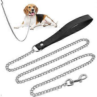 Dog Leash Chain, Metal Dog Leash Chew Proof, Chain For Dog, 118 Cm Chain Dog