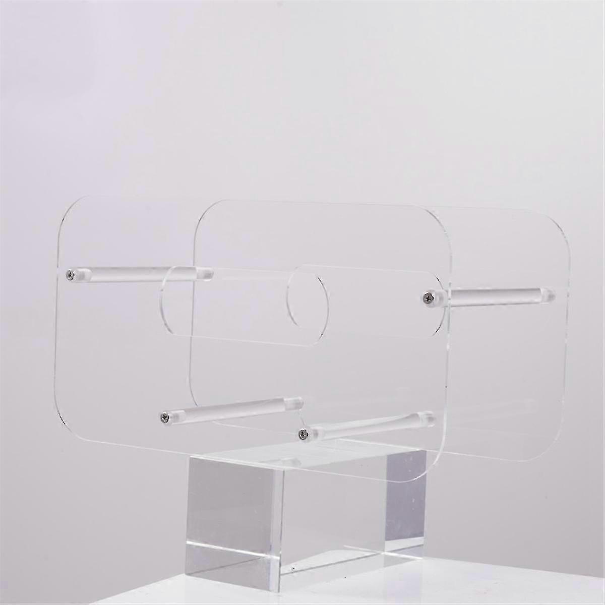 Clear Acrylic Plate Stand - Display Easel for Presentation Boards