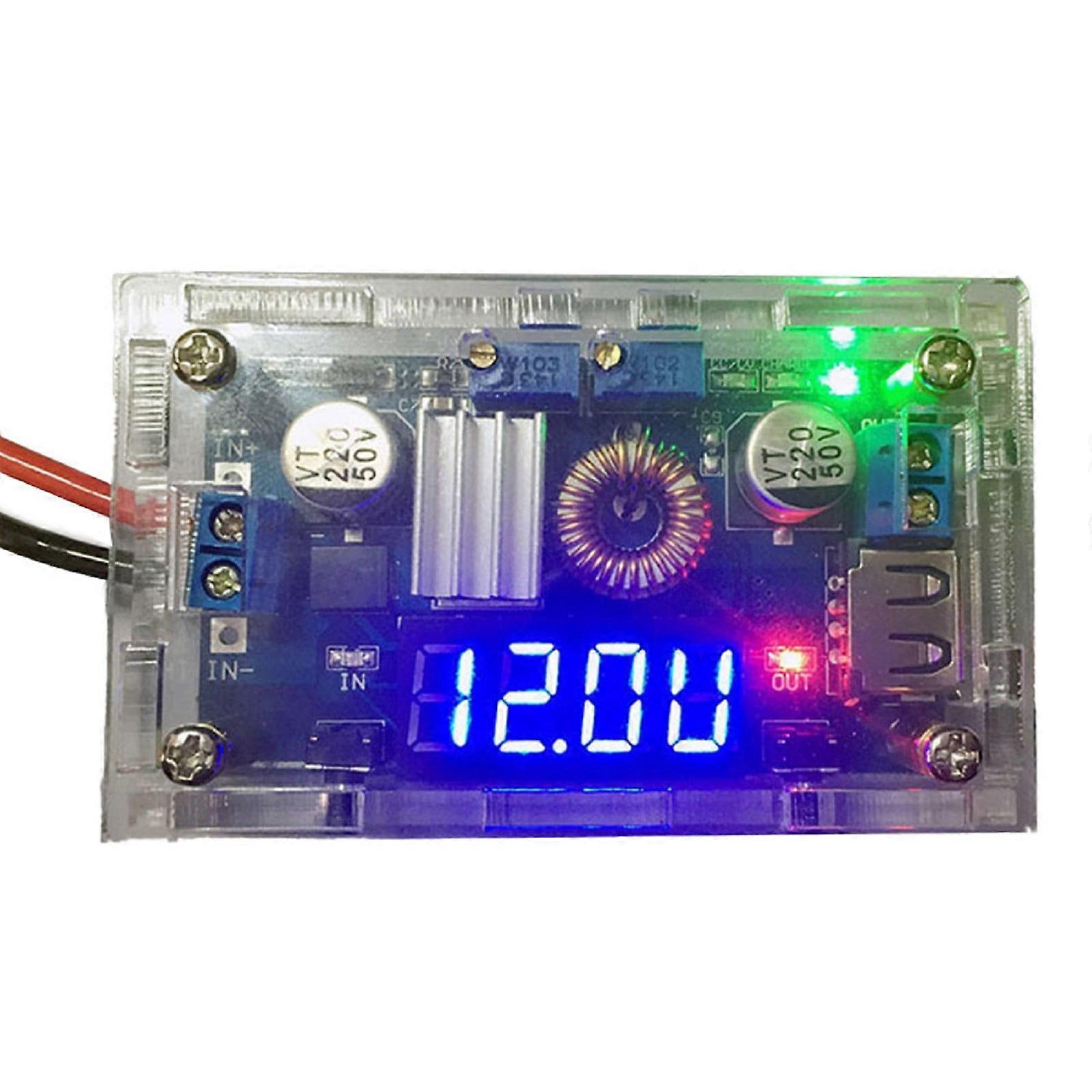 Mosiee 5A Cv Cc Step-Down Power Module Led Driver Lithium Battery Charging With Shell