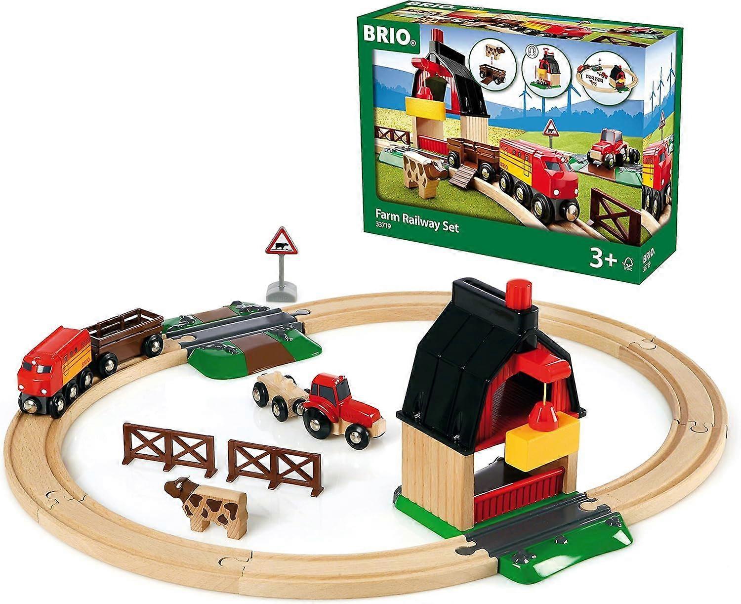 BRIO - Farm Railway Set (33719) Toy