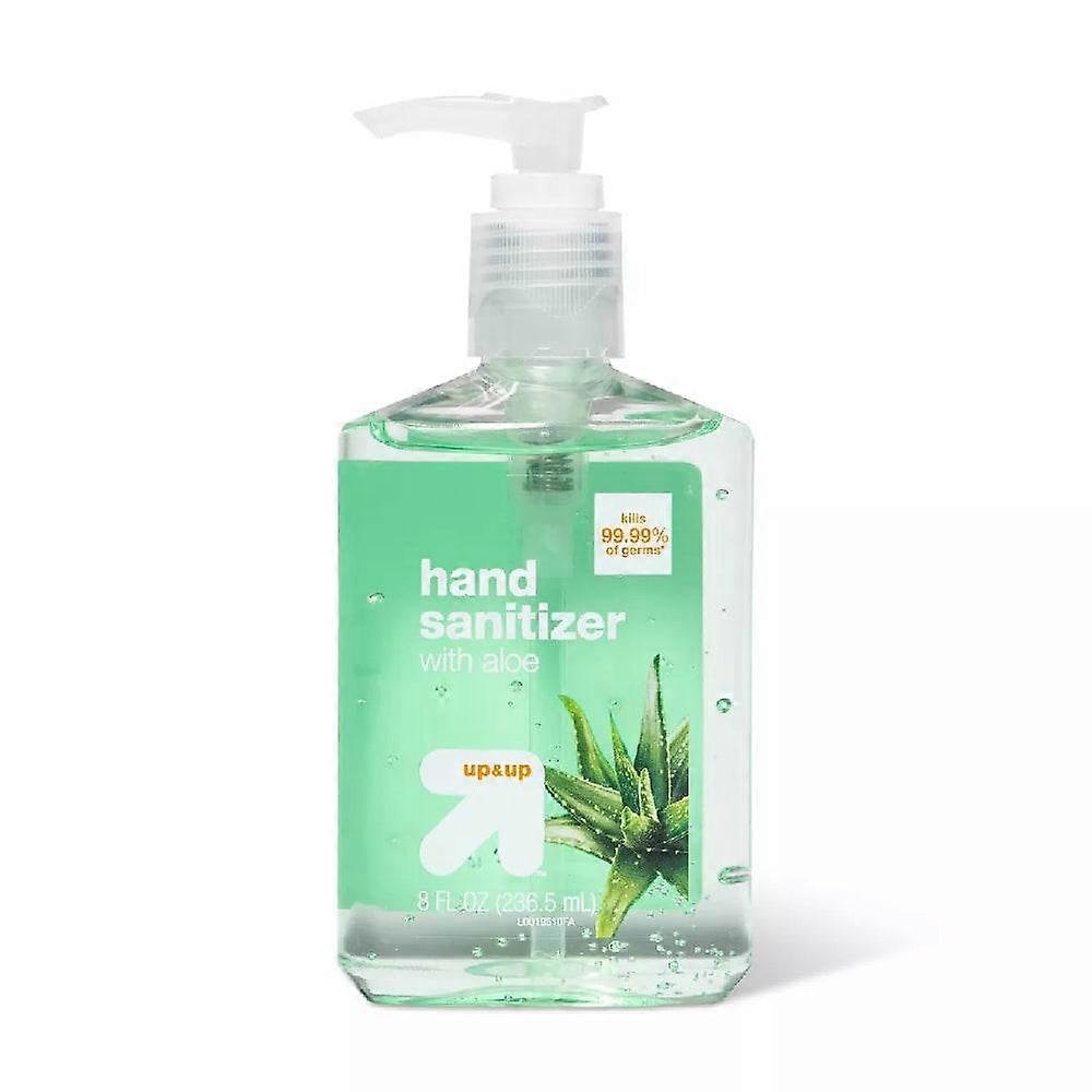 アップ&アップアロエハンドサニタイザージェル、8オンス