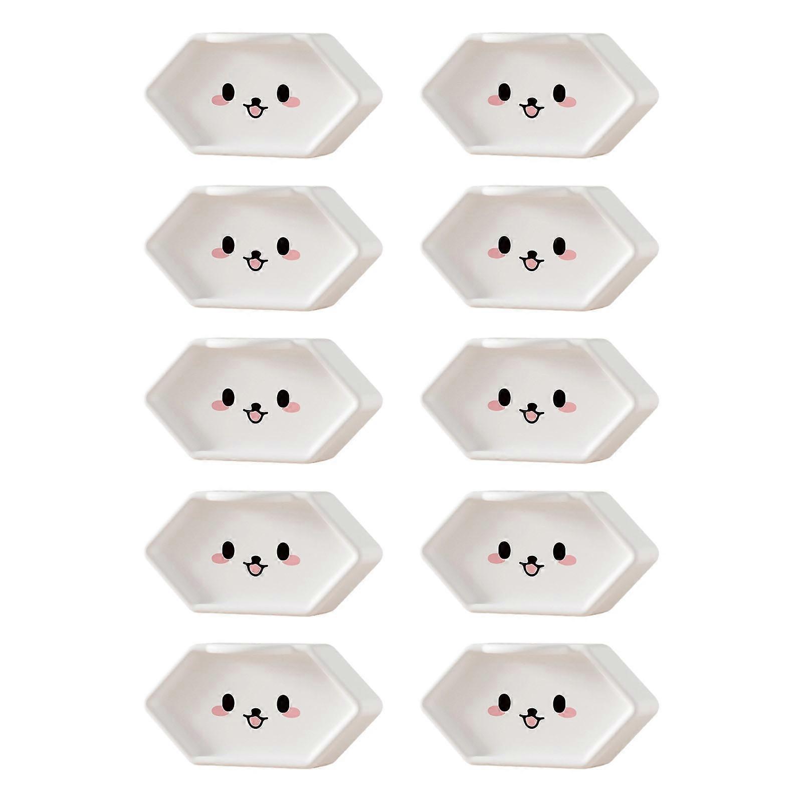 10Pcs/pack User Friendly Invisible Outlet Protectors For Toddler Safe Silicone Power Socket Protective Cover  White