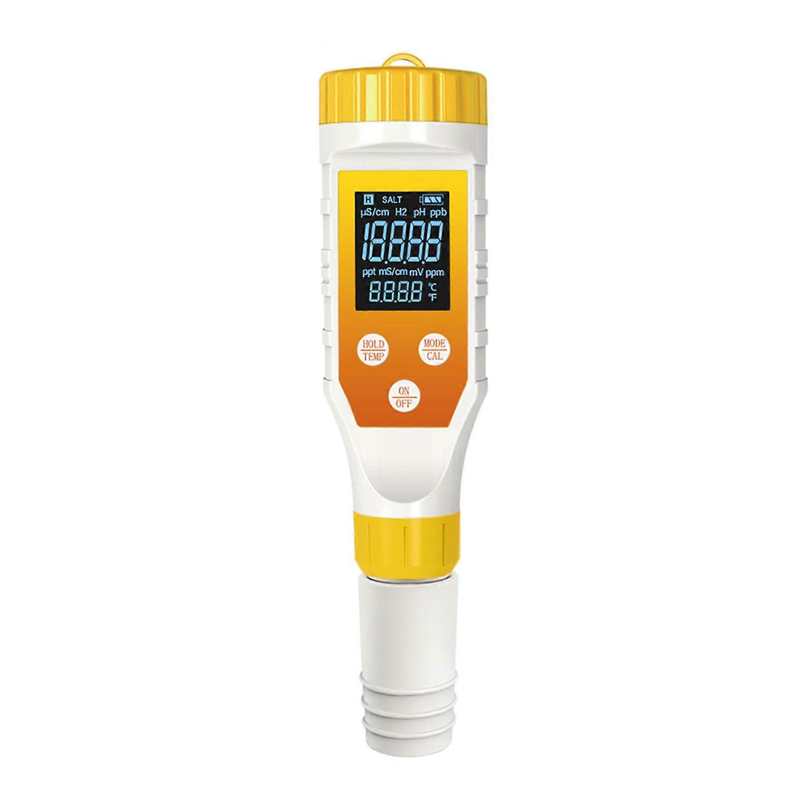 Multiple Function Water Tester With High Accuracy Detectors Instantaneous Measurement For Drinking Water Marine exhibit Pool Analysis Multicolor