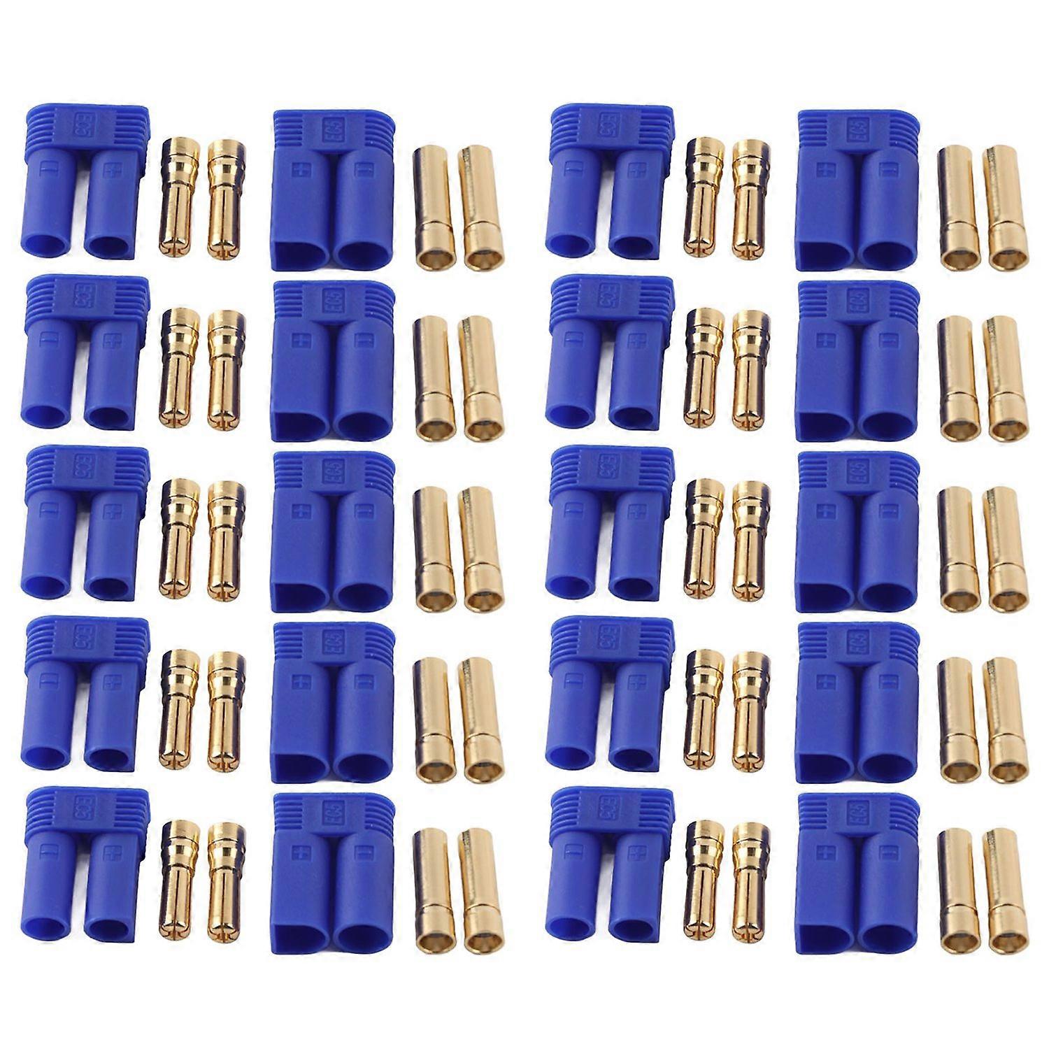 EC5 Connector High Accuracy CNC Process Technology Removable Pluggable RC Battery Connectors