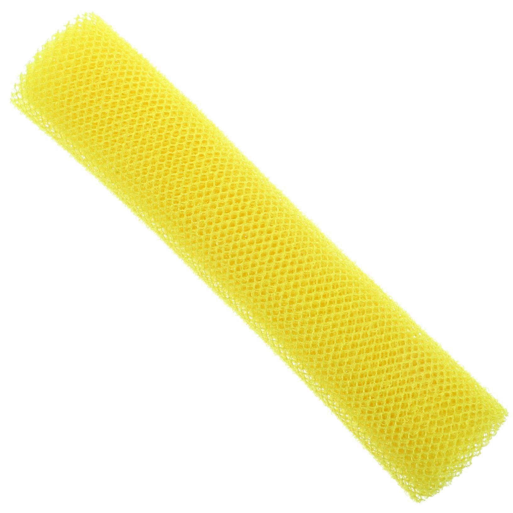 Back Scrubber For Shower Exfoliating Bath Brush With Long EasyGrip Handle, Deep Clean Skin, Yellow