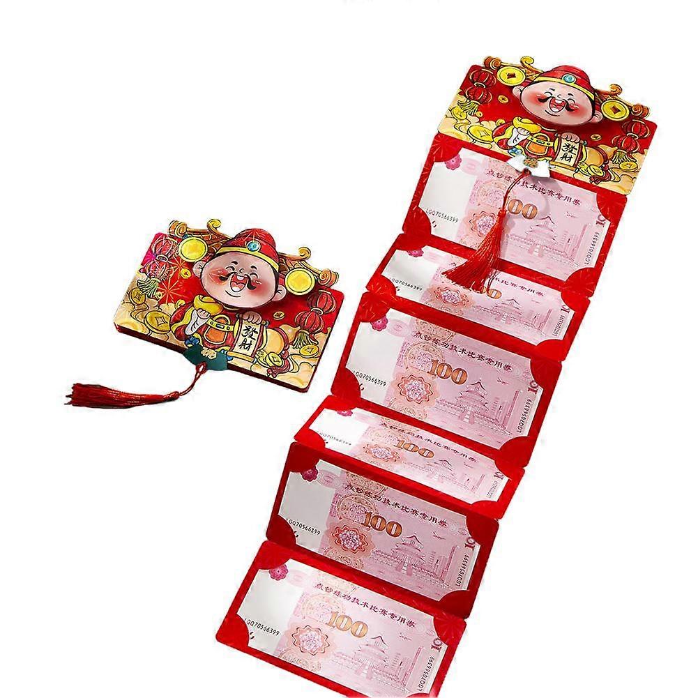 Year Folding Red Packet Festival Bless Red Packet Lucky Money Red Packet