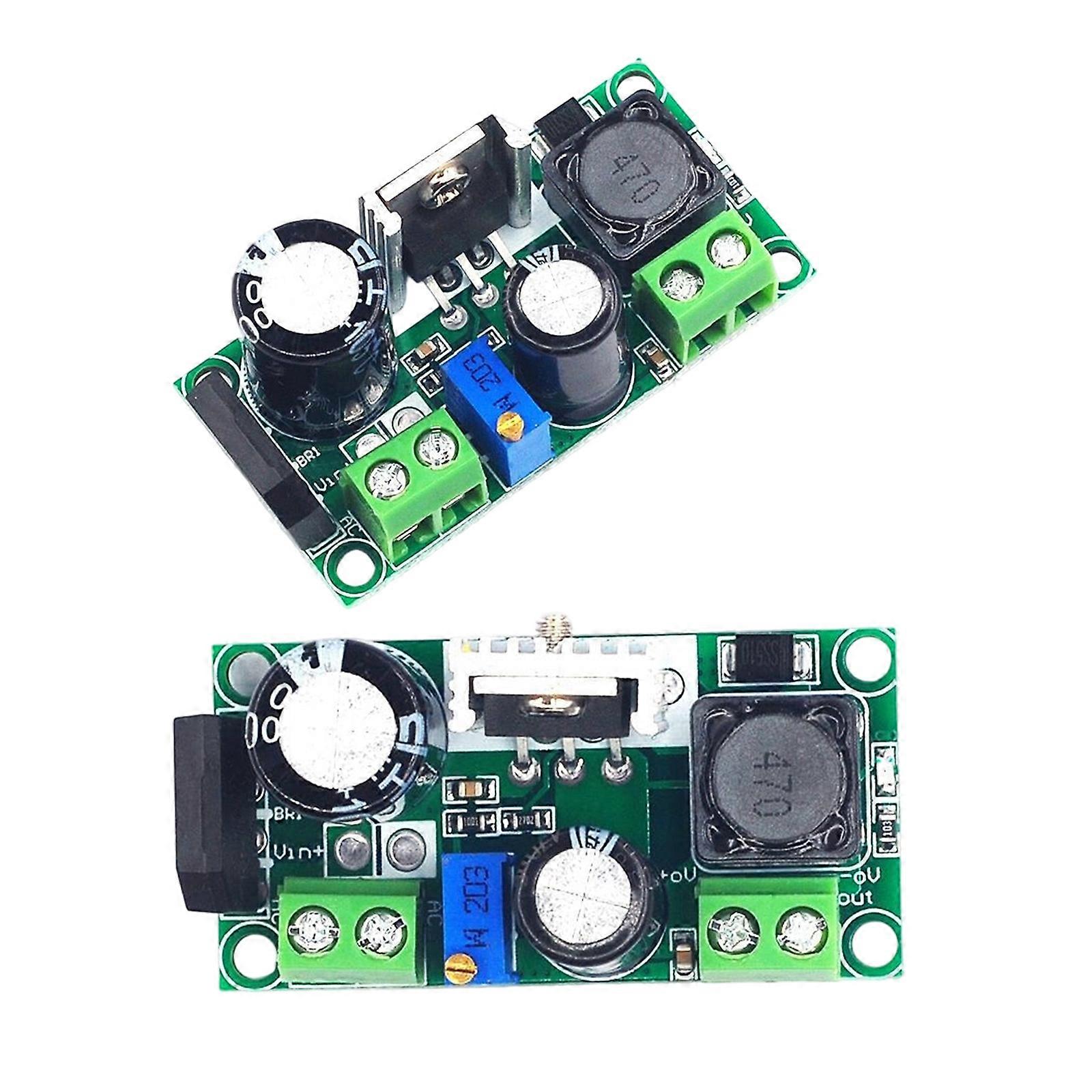Multifuntional Converter Adjustable Output Voltages Power Module Circuit Board for High Current Devices Multicolor