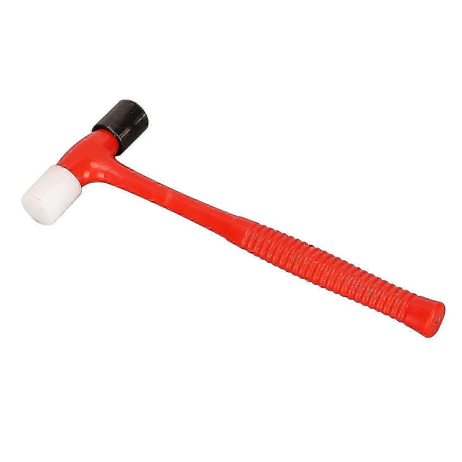 Hammer Mallet Round Head Mini Double Faced Mallet with Rubber Handle Installation Tool for Woodworking
