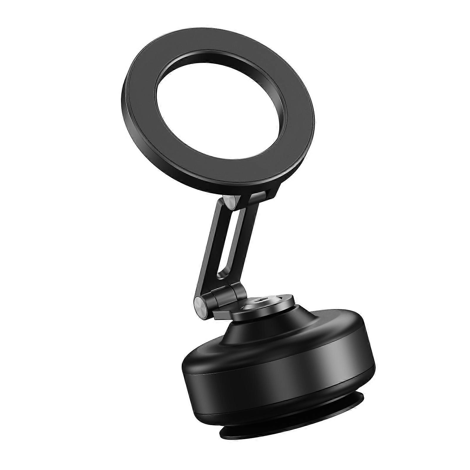 Portable Secure Magnetic Car Phone Bracket Holder with Vacuum Suction for Navigation Video Calls Safe Driving Experience Multicolor