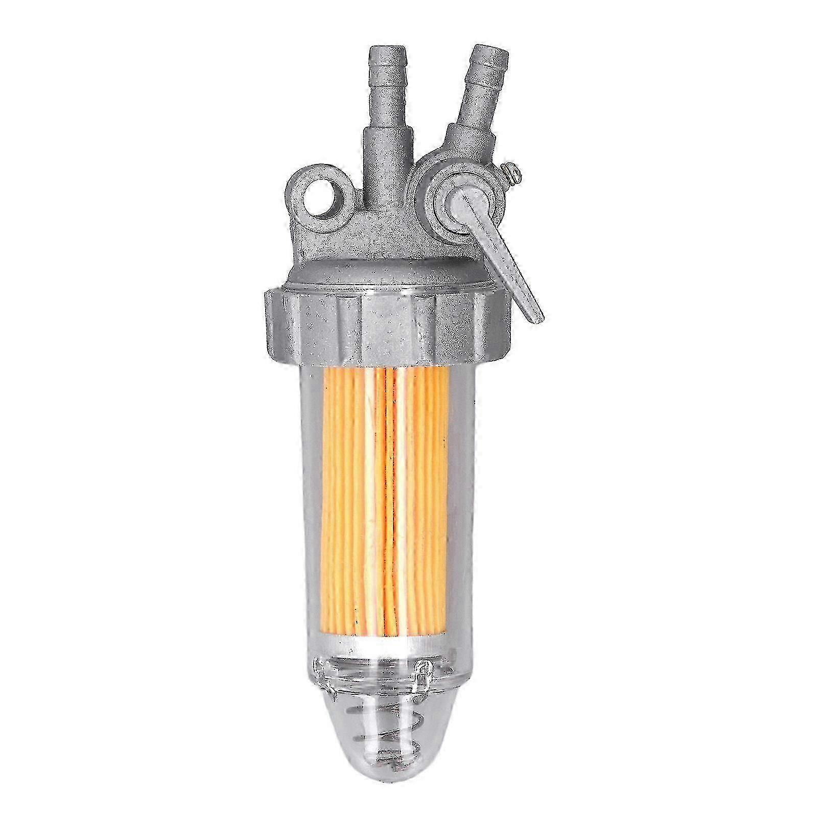 For 170F 178F 186F Air Cooled Diesel Generator Fuel Water Separator Filter With Water Detection Switch And Drain Valve