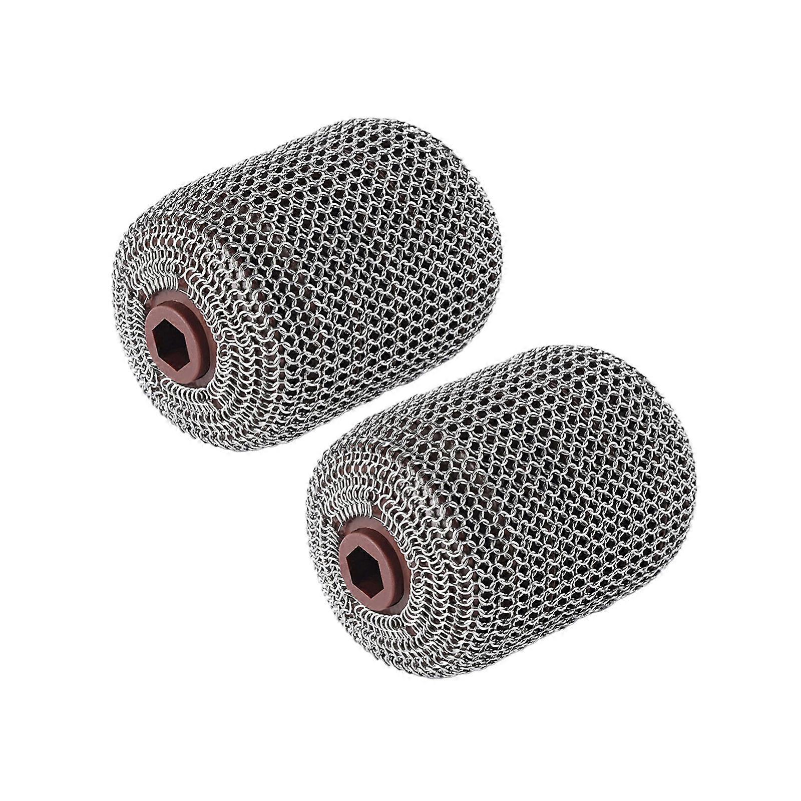 Permanent Oxidation Resistant Drum Brush Appendage For Barbecue Cleaning Constructed Of 304 Rustless Multicolor