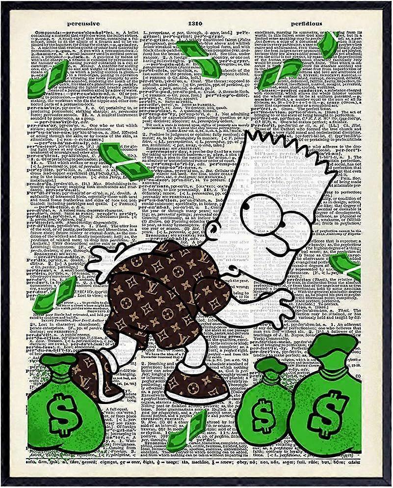 Bartman Bart Simpson the Simpsonsjigsaw puzzle game for adults and kids Z0175