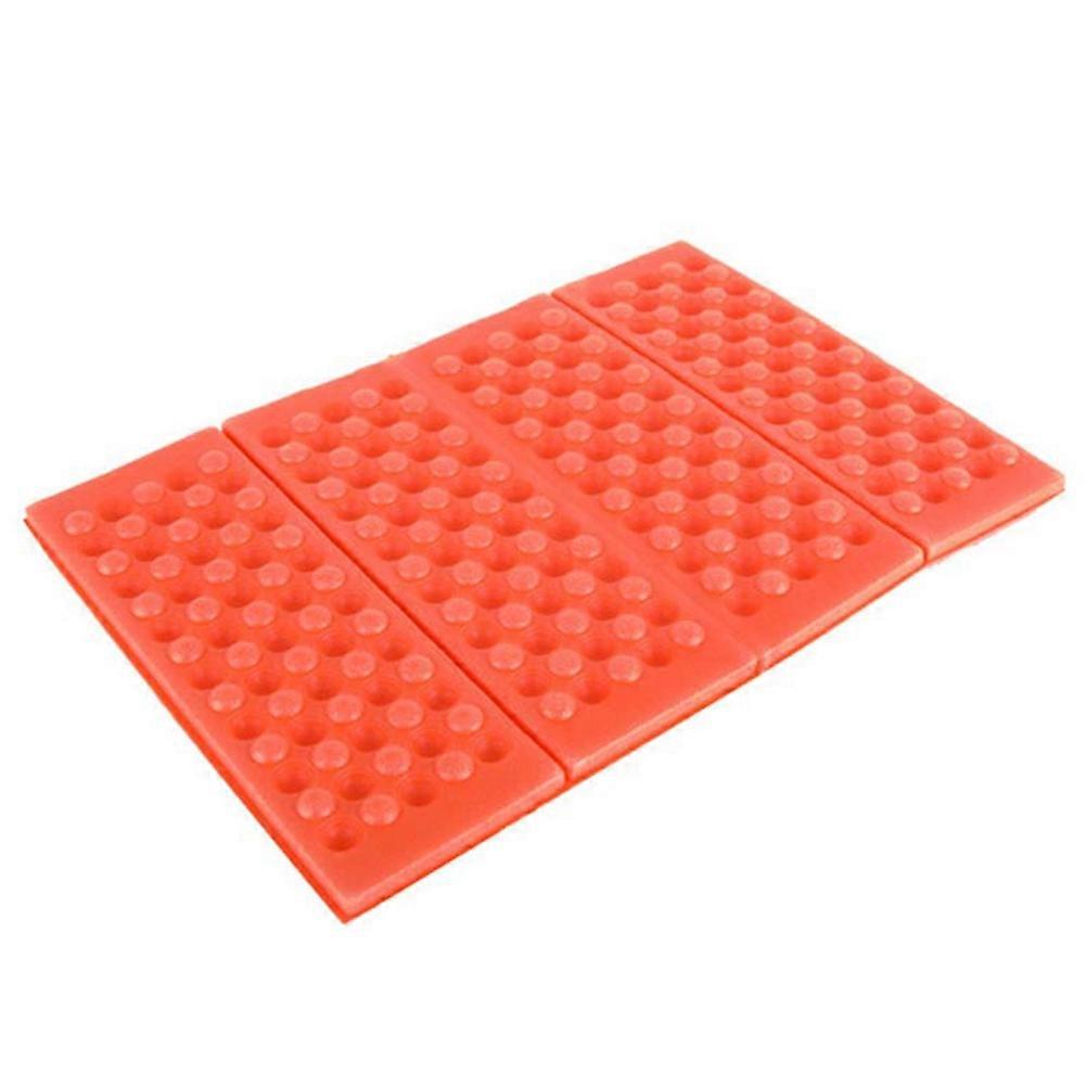 Orange Moisture Pad Foldable Outdoor Camping Moisture Pad