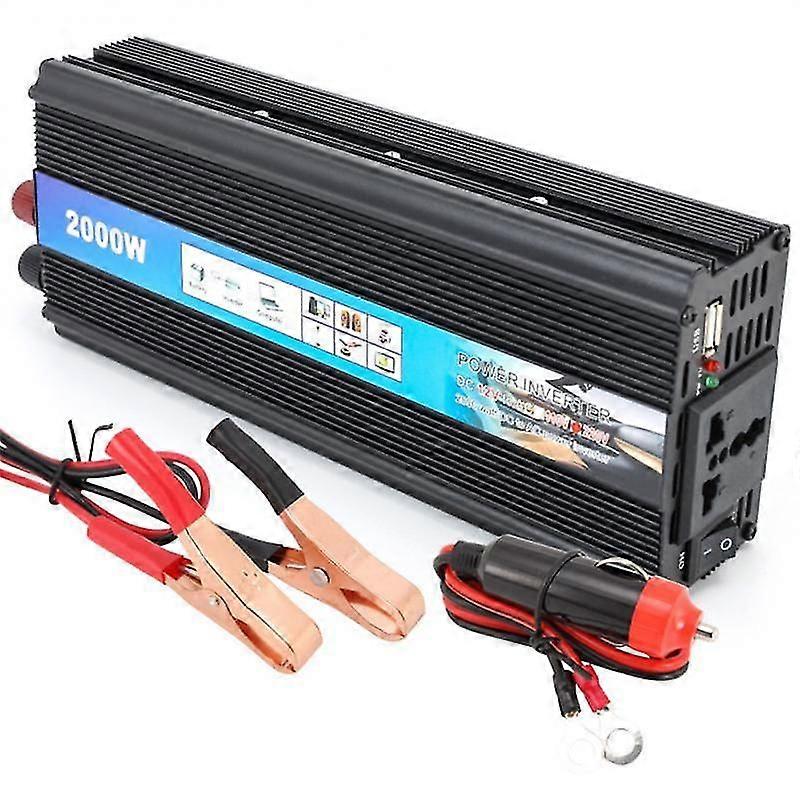 Durable Car Power Inverter 2000w Universal Car Power Inverter Modified Sine Wave