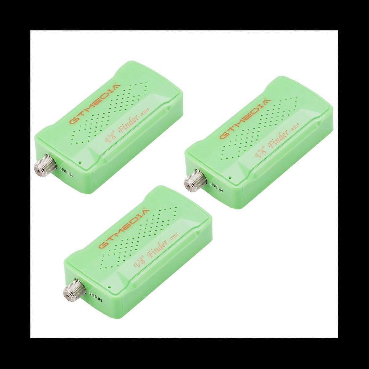 3X Mini Bluetooth DVB-S2 V8 Finder BT03 Satfinder Supports Android Ios System and 