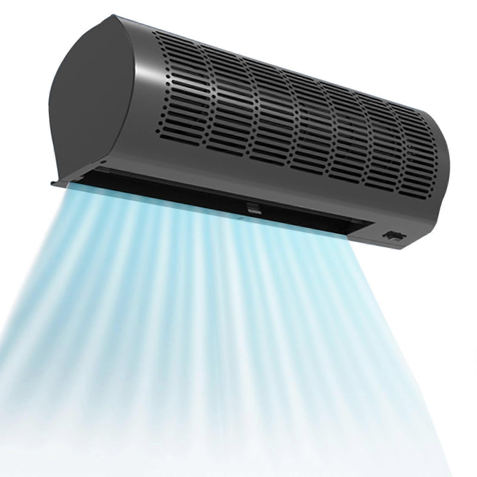 Air Curtain with Remote Speed Control, Adjustable Angle, Low Noise for Restaurant Hotel Garage 60CM