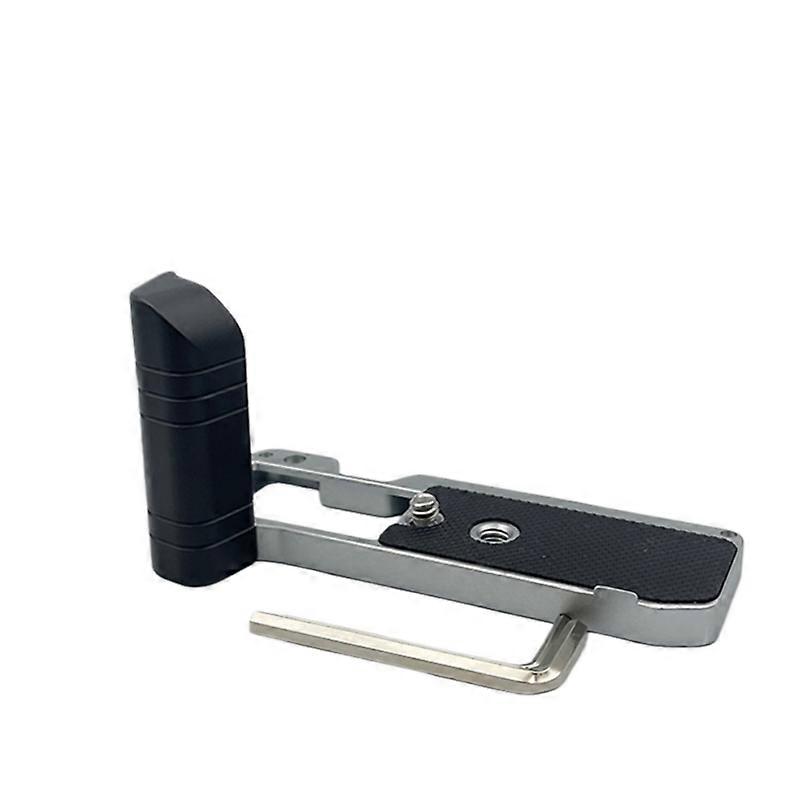 Solid Wood Handle X-M5 Lightweight Design Quick Release for FUJI X-M5 Accessories (Silver-Gray)