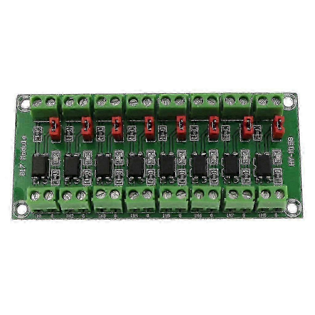 2025 3.6-30v Driver Isolated Module Pc817 8-channel Optocoupler Isolation Board