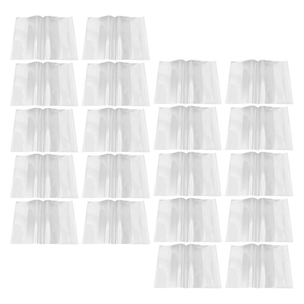Transparent Protective Book Covers for Textbooks Waterproof and Plastic Material Reusable