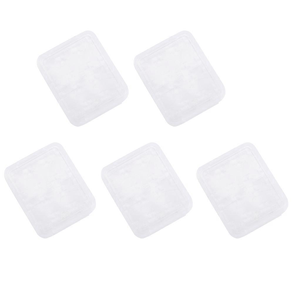5X Eight in One Plastic Micro-SD SDHC TF MS Memory Card Storage Case Box Protector Holder