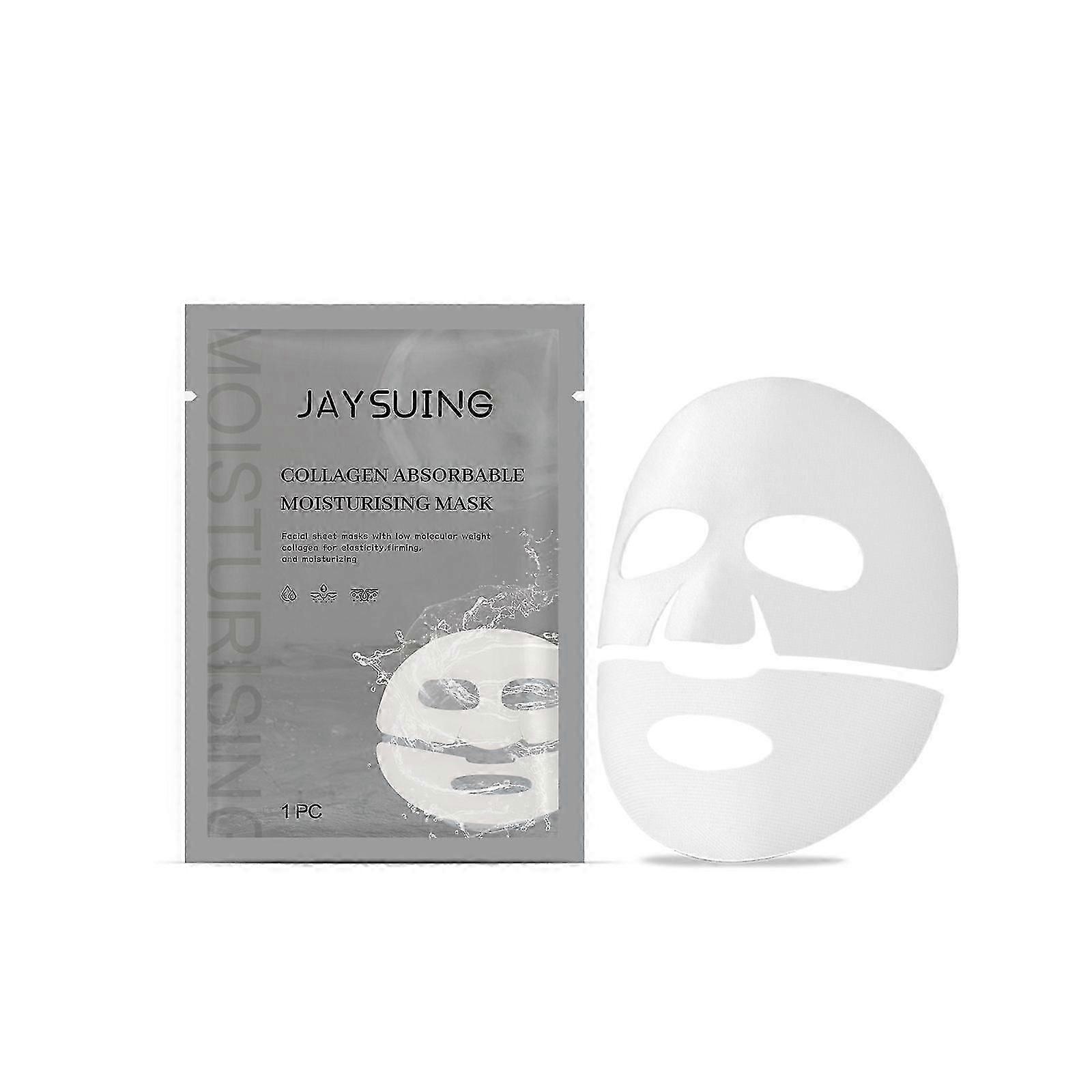 Revitalizing Collagen Facial Mask with Hyaluronic Acid  Hydrating, AntiAging, OilBalancing  Pore Purifying for All Skin Types  Easy SpaQuality Tre