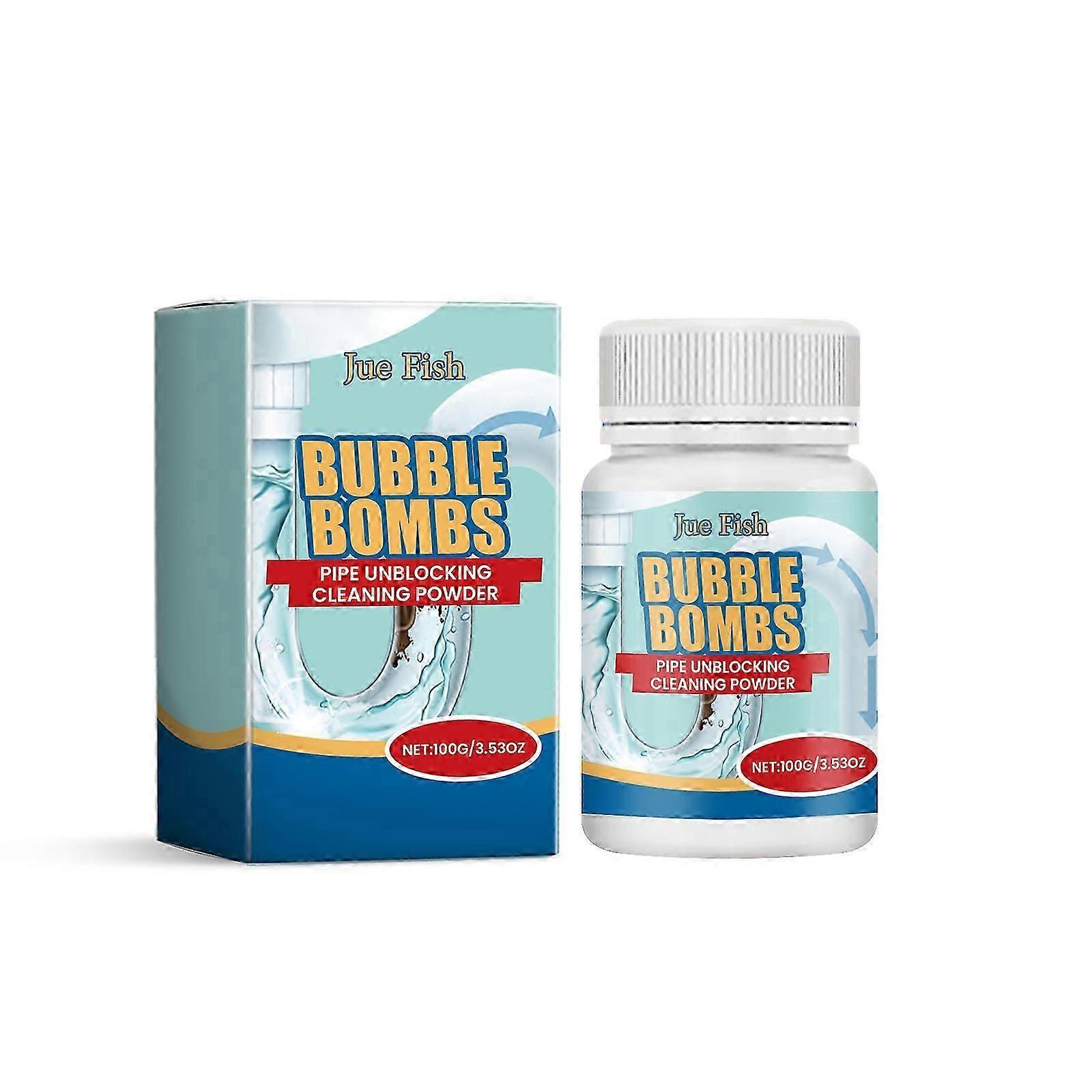 Pipe Cleaning Powder works quickly to dissolve clogs in toilets