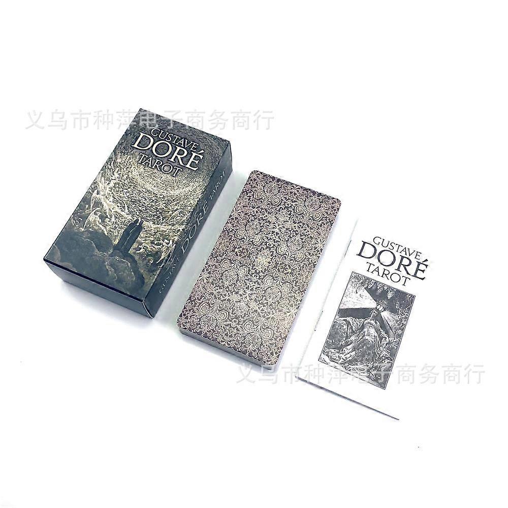 Paper instruction manual 11.3*6.3cm Gcomtave Dore Tarot deck