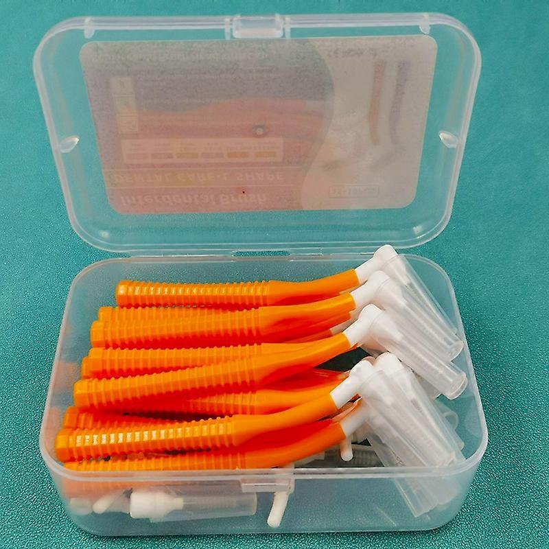30pcs/lot I Shaped Interdental Brcomh Denta Floss Interdental Cleaners Orthodontic Dental Teeth Brcomh Toothpick Oral Care Tool