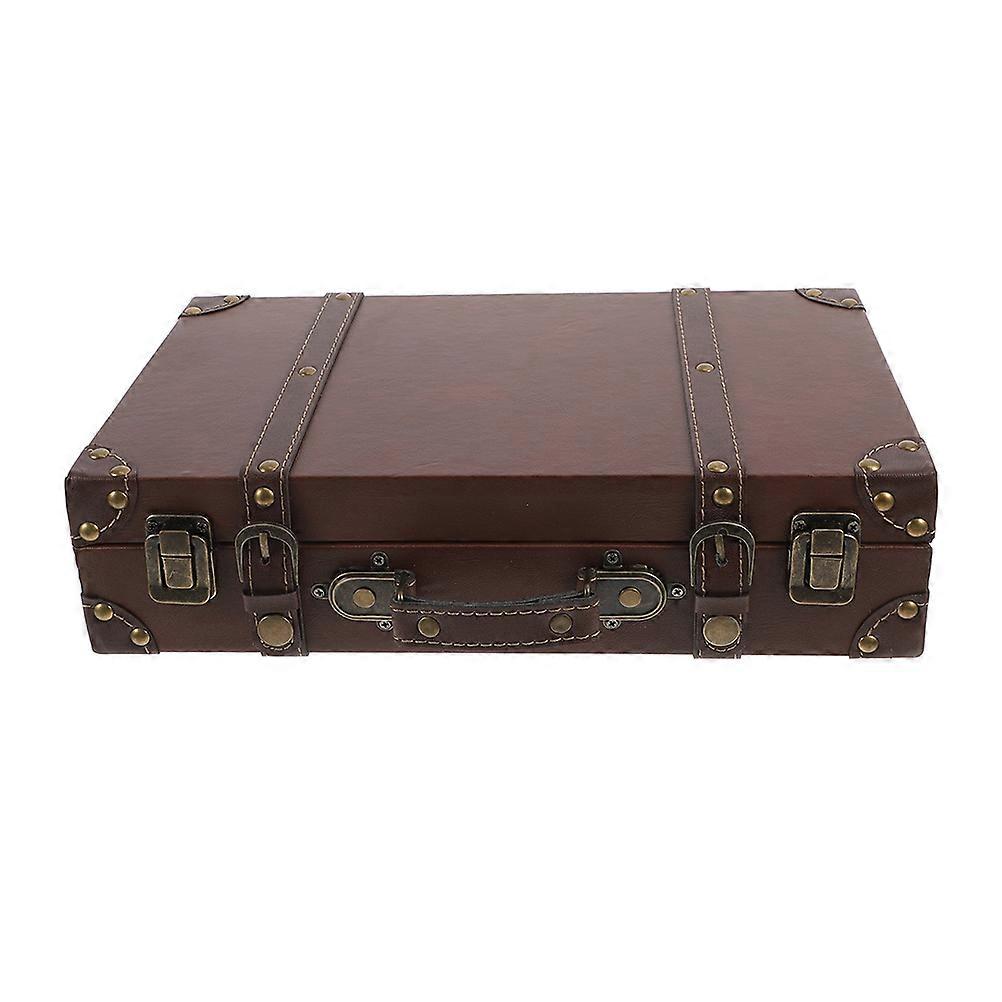 Vintage Suitcase Retro Storage Case for Clothing Display