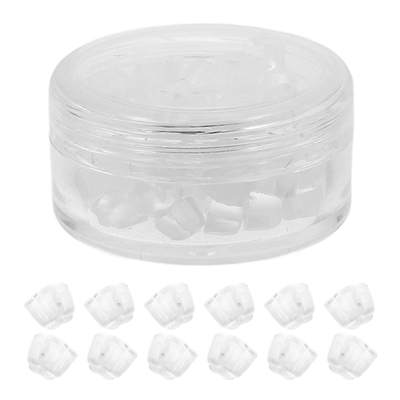Clear Ear Ring Backs Silicone Locking Earring Stoppers for 50Pcs Daily Use