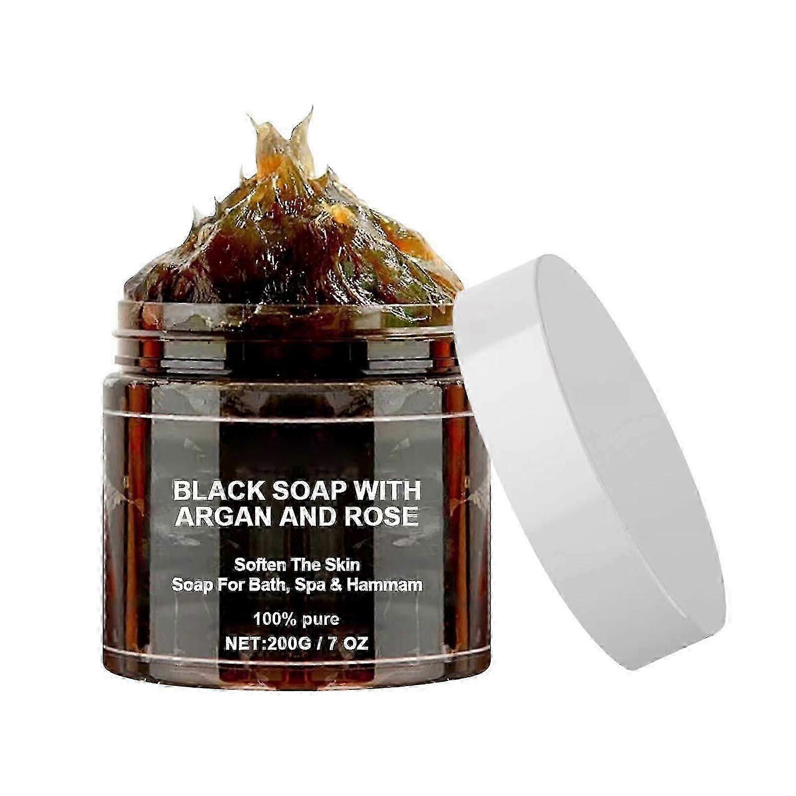 モロッコソープモロッコソープモロッコボディスクラブソープバーソープディスペンサーバスルームアンチエイジングスキンケアキットPUW1451-KAKA