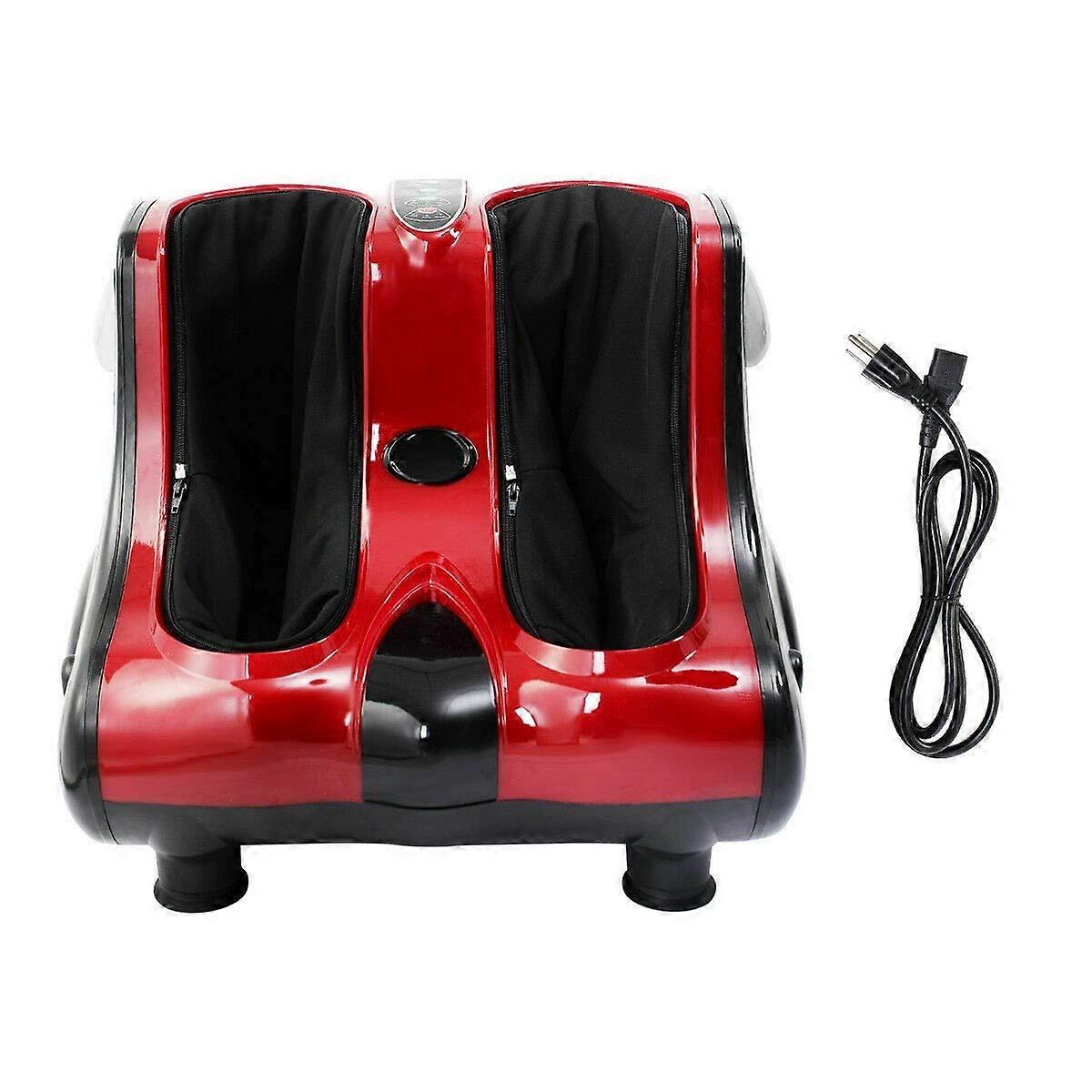 Foot and Calf Massager with Heat, Deep Shiatsu Kneading, Adjustable Speed and Vibration Relaxation
