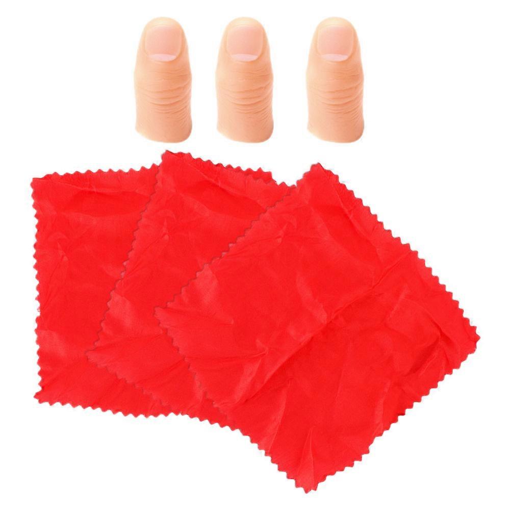 Funny Silk Scarf Magician Props for Party Performance 3Sets Gift