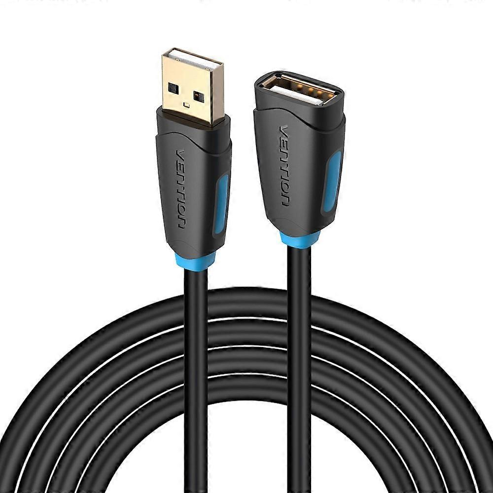 3m Gold Plated USB 2.0 Extension Cable Data Cable for Xbox One PC Smart TV
